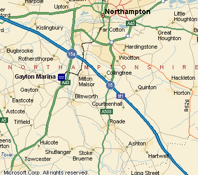 Directions to Gayton Marina