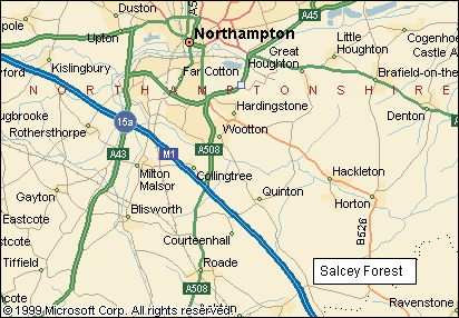 Directions to Salcey Forest